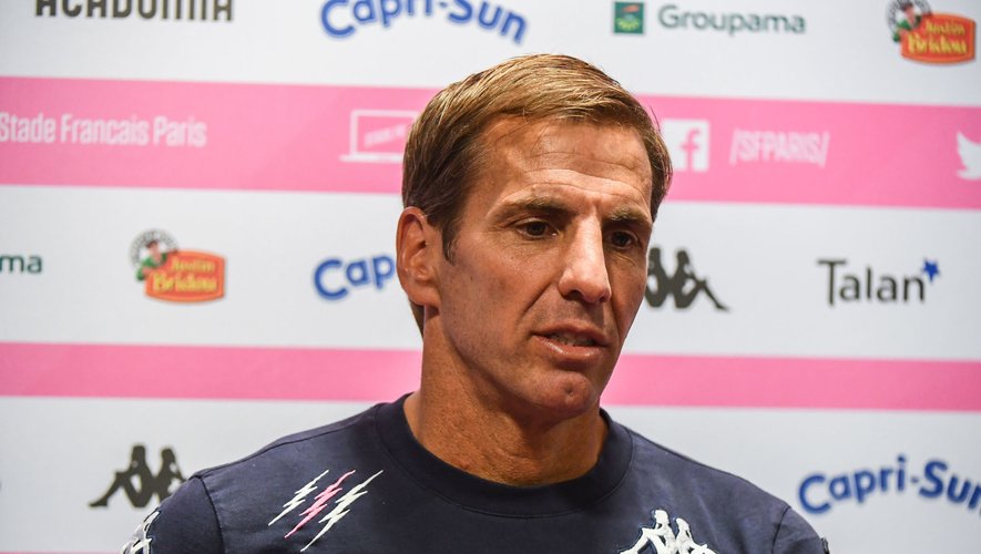 Gonzalo QUESADA coach of Stade Francais during the Stade Francais press conference on September 3, 2020 in Paris, France. (Photo by Anthony Dibon/Icon Sport) - Stade Jean Bouin - Paris (France)