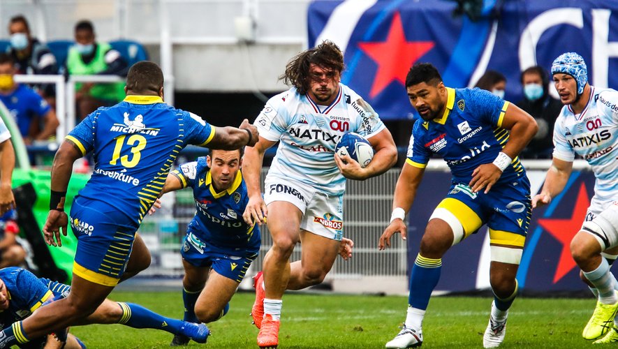 Camille Chat (Racing 92), face à l'ASMCA.