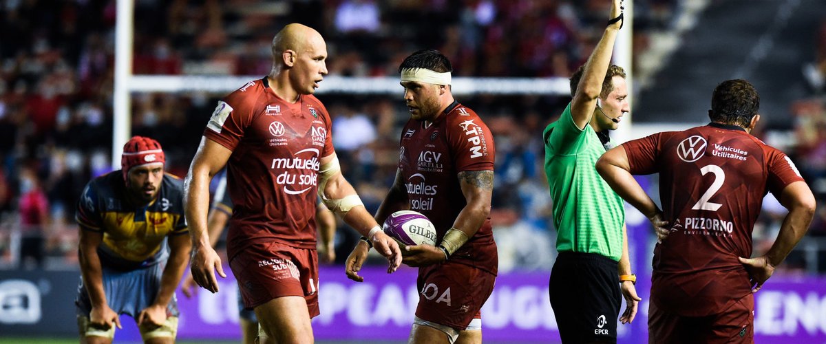 Challenge Cup - Sergio Parisse (Toulon) contre les Scarlets