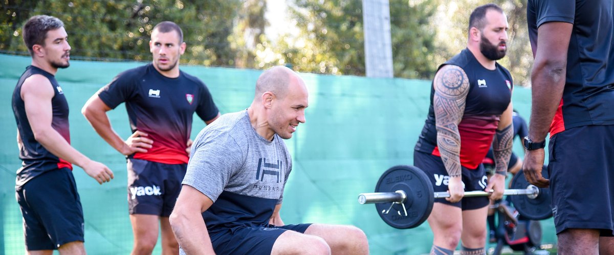 Top 14 - Sergio Parisse (Toulon) à l'entraînement