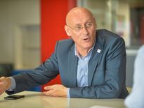 Bernard Laporte lors de son entretien à Midi Libre