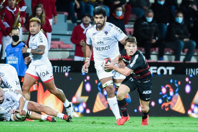 Antoine Dupont face à Toulon