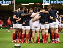 Le XV de France, pendant le Tournoi des 6 Nations.