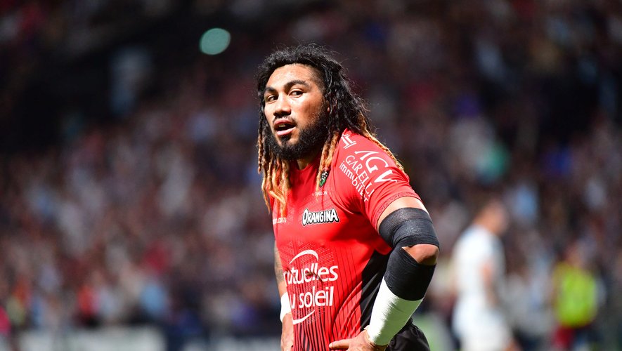 Maa Nonu of Toulon during the French Top 14 match between Racing 92 and Toulon at U Arena on April 8, 2018 in Nanterre, France. (Photo by Dave Winter/Icon Sport)