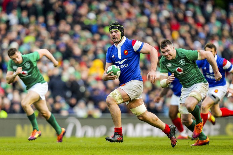 Grégory Alldritt, excellent face à l'Irlande, a réalisé 24 plaquages face aux Diables Verts.
