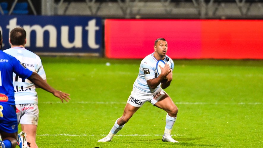 Kurtley BEALE of Racing92 during the Top 14 match between Castres and Racing 92 at Stade Pierre-Fabre on October 31, 2020 in Castres, France. (Photo by Alexandre Dimou/Icon Sport) - Stade Pierre Fabre - Castres (France)