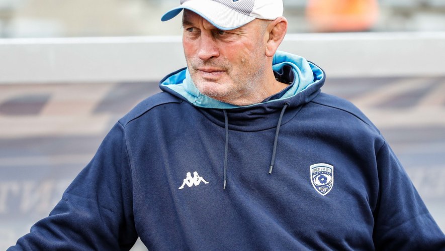 Vern COTTER head coach of Montpellier during the Top 14 match between Bayonne and Montpellier on October 12, 2019 in Bayonne, France. (Photo by JF Sanchez/Icon Sport) - Vern COTTER - Stade Jean Dauger - Bayonne (France)