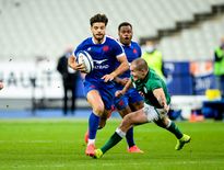 Romain Ntamack (France) contre l'Irlande