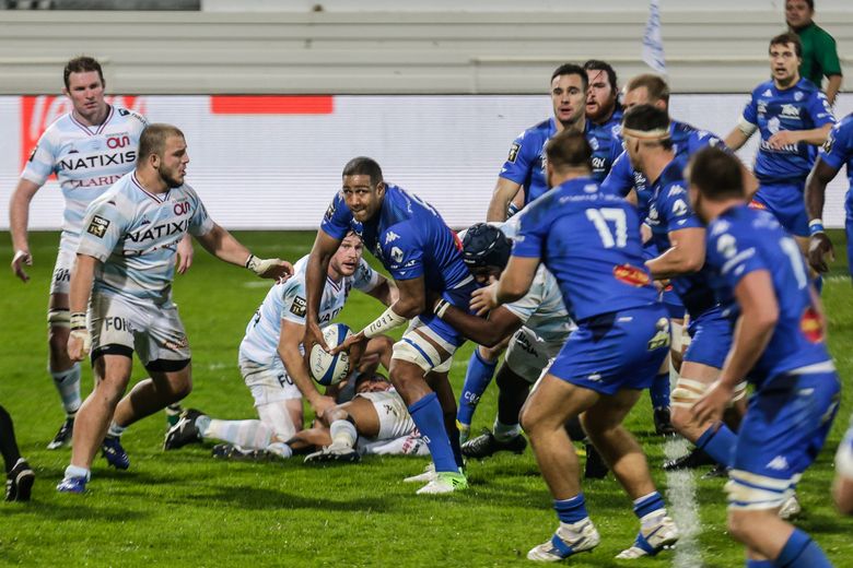 Mathieu Babillot avec Castres face au Racing 92