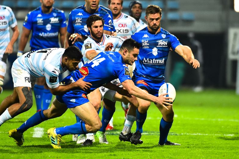 Geoffrey Palis a réalisé un gros match face au Racing 92.