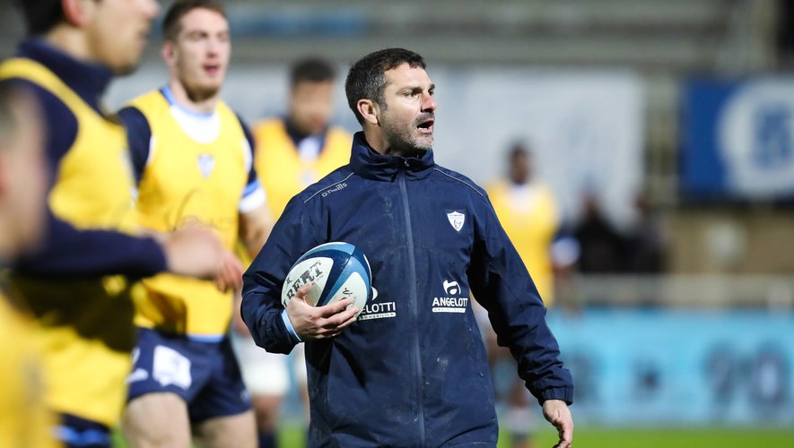 Julien SARRAUTE of Colomiers during the Pro D2 match between Colomiers and Provence on March 6, 2020 in Colomiers, France. (Photo by Manuel Blondeau/Icon Sport) - Julien SARRAUTE - Stade Michel Bendichou - Colomiers (France)