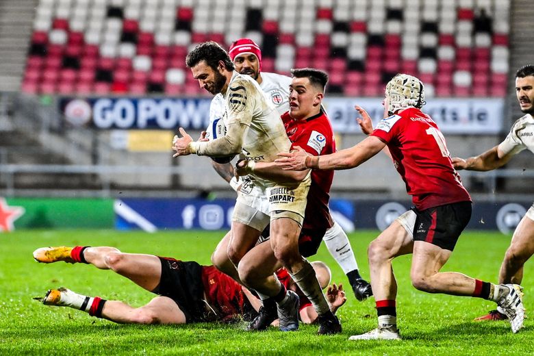 Maxime Médard (Toulouse), face à l'Ulster.