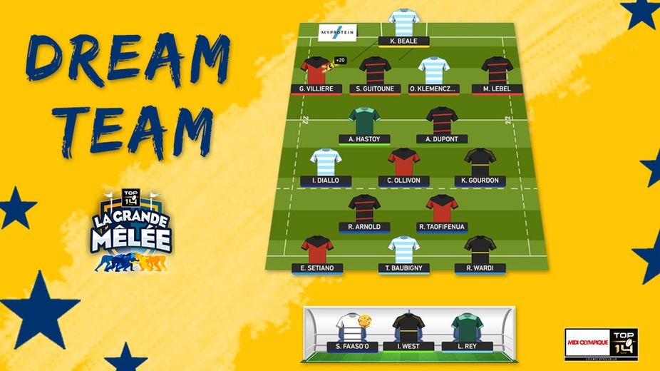 La Dream Team de la 12ème journée
