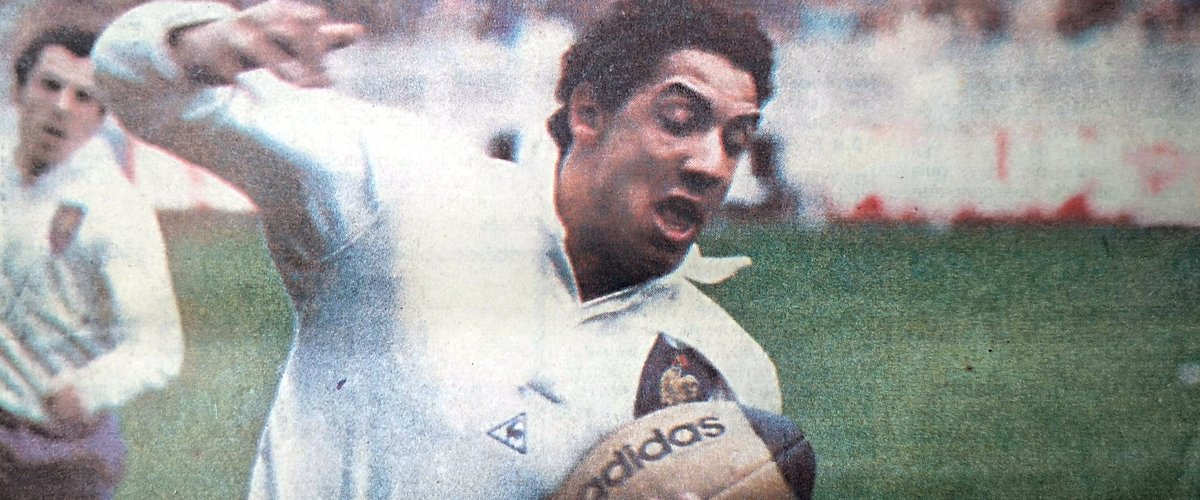Serge Blanco pour ses grands débuts dans le Tournoi et son essai contre l’Écosse en 1981