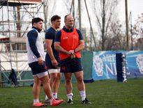 Pour l’entraîneur William Servat, les avants du XV de France ont gagné en complémentarité mais aussi en adaptabilité aux différents adversaires qu’ils ont pu rencontrer. De bon augure pour le Tournoi qui s’avance. Photo Midi Olympique - Patrick Derewiany