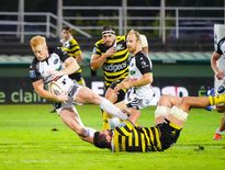 Face à des Nerversois ambitieux de faire tomber le leader breton, le centre vannetais Branden Holder et ses coéquipiers devront être présents au combat. Photo Icon Sport