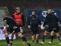 L’entraîneur des avants de Montauban Florent Wieczorek justifie l’indiscipline récurrente des siens par la stratégie très agressive mise en place par le staff. Photo Stéphanie Biscaye
