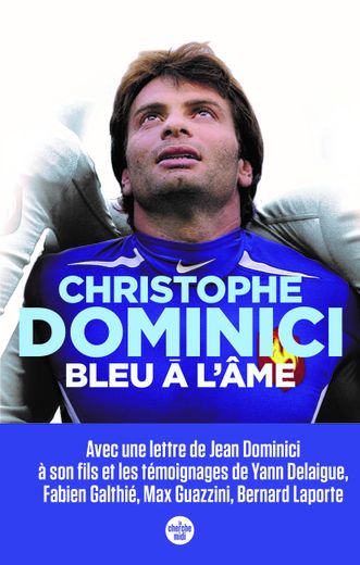 La couverture de l'autobiographie de Christophe Dominici