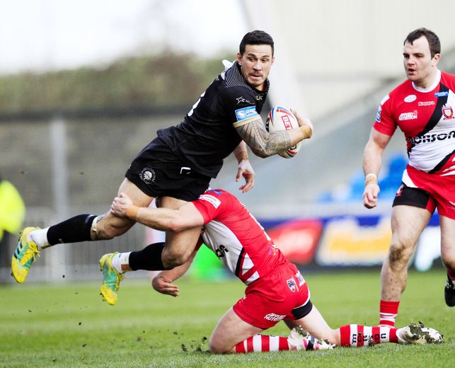 Sonny Bill Williams avec les Toronto Wolfpack