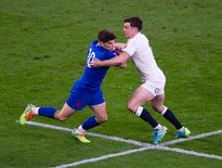 Matthieu Jalibert (France), face à l'Angleterre.