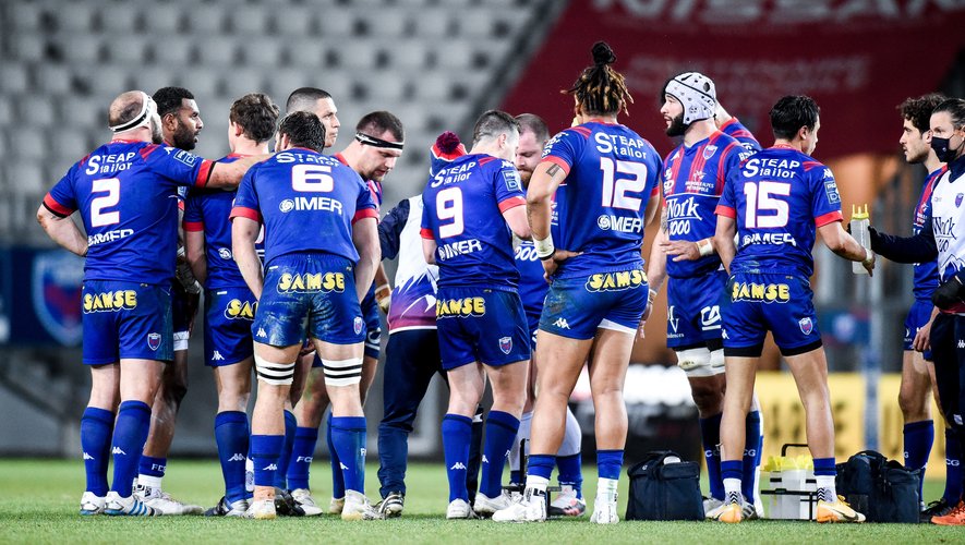 Le groupe du FC Grenoble Rugby