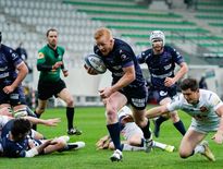 Après leur belle victoire face à Colomiers, les Vannetais de Branden Holder souhaitent réitérer face à Rouen pour espérer une demi-finale à domicile. Photo Bruno Perrel