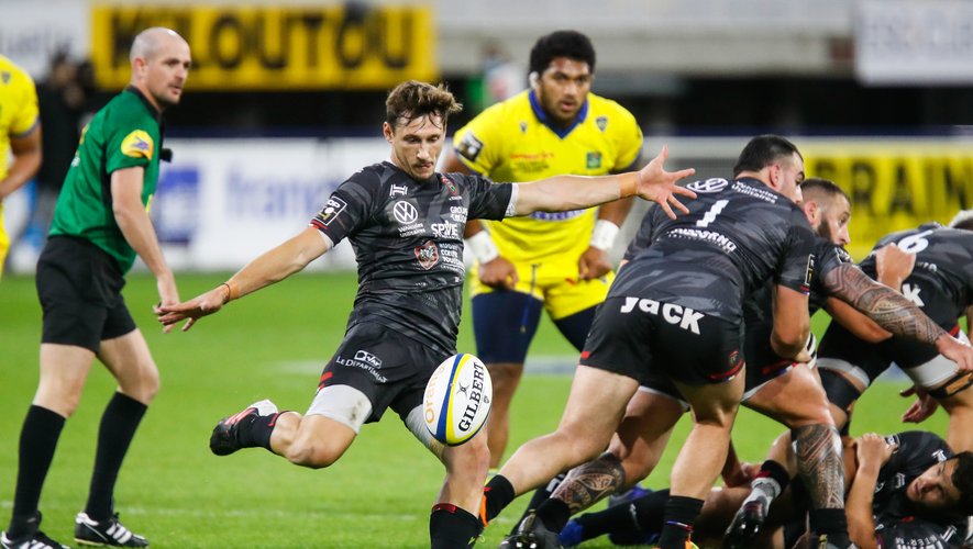 Baptiste SERIN of Toulon during the Top 14 match between Clermont and Toulon at Stade Marcel Michelin on May 15, 2021 in Clermont-Ferrand, France. (Photo by Romain Biard/Icon Sport) - Stade Marcel Michelin - Clermont Ferrand (France)