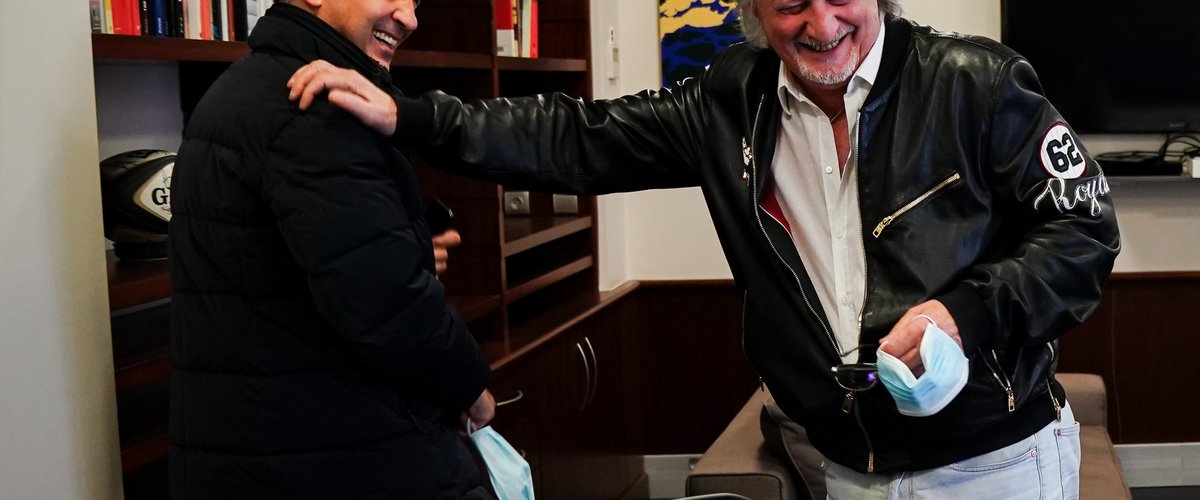 Mourad Boudjellal et Patrick Sébastien.