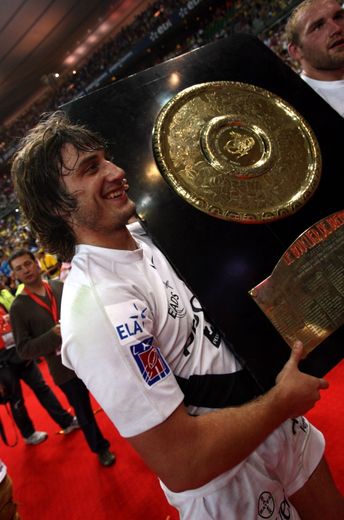 Médard et le Bouclier de Brennus, en 2008.