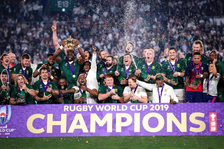 Coupe du monde 2019 - Les Springboks (Afrique du Sud) champions du monde après leur victoire face à l'Angleterre en finale