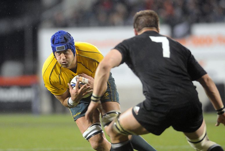 Nathan Sharpe sous le maillot australien
