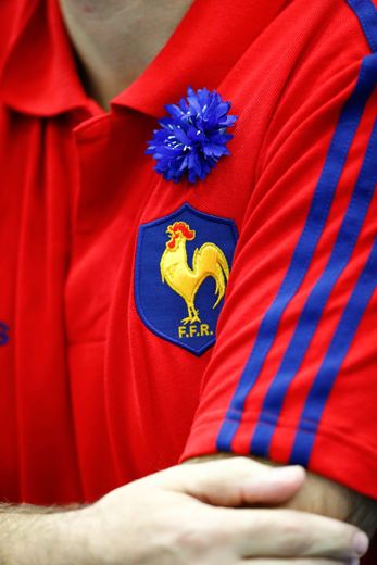 Le maillot tricolore frappé du coq