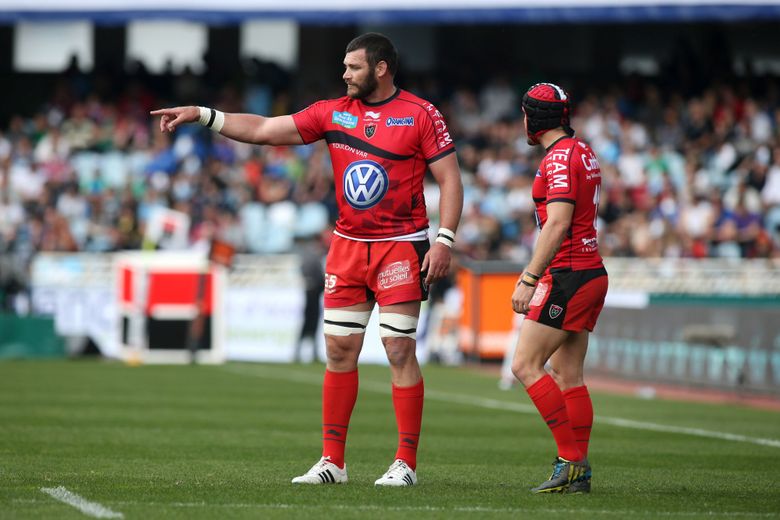 Danie Rossouw, sous les couleurs toulonnaises, contre Bayonne en mars 2013