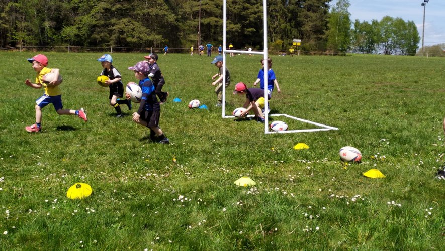 L’école de rugby de l’ALC espère retrouver tous ses jeunes à la reprise de l’entraînement, le 4 septembre. Photo DR