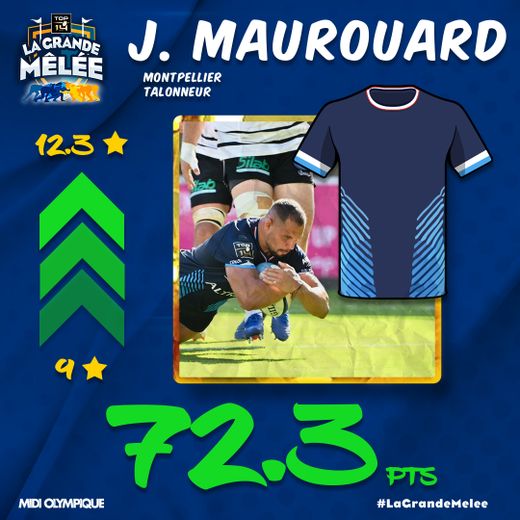 Jérémie Maurouard, talonneur de Montpellier