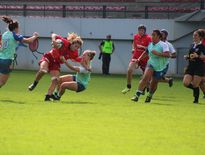 Marjorie Mayans et ses coéquipières se sont offert une victoire 71-13 à la maison, face à Lille-Villeneuve d’Ascq. Photo Baptiste Barbat