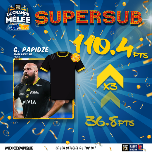 Le Supersub de la quatrième journée : Guram Papidze