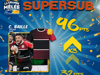 Cyril Baille est le Supersub de cette 6e journée de Top 14 !