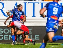 Antoine Zeghdar a livré une prestation de haut vol face à Biarritz. Il montre qu’il est une solution viable sur les ailes, où la concurrence est rude.