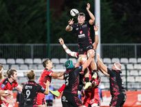Lucas Costa (Rouen), face à Oyonnax.