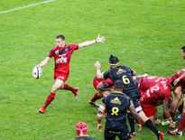 Les Varois de Julien Blanc sont sortis de la zone rouge grâce à cette victoire à Mayol face à Biarritz. Photo Icon Sport