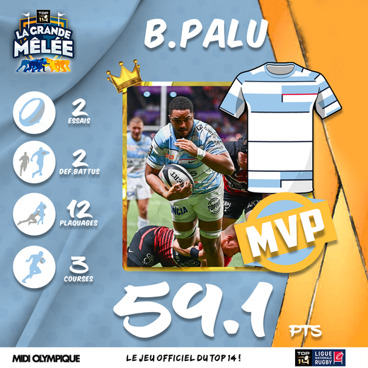 MVP de la semaine : Boris Palu, un doublé précieux