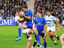 Mohamed Haouas, Gabin Villière ou encore Melvyn Jaminet ont débarqué en équipe de France avec leurs bagages de vies et d’expériences fondatrices des joueurs de haut niveau qu’ils sont aujourd’hui, pour le bonheur des Bleus. Photos Midi Olympique - Patrick Derewiany