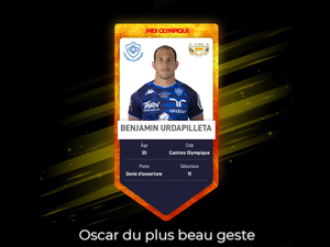 Oscar du plus beau geste 2021: Benjamin Urdapilleta, le Maradona du rugby