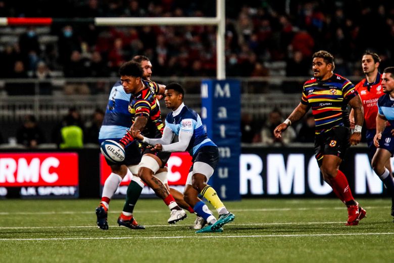 Autumn Nations Series - Léo Coly (Mont-de-Marsan) avec les Barbarians français face au Tonga