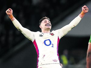 Rugby-champagne à l’anglaise face à l'Afrique du sud