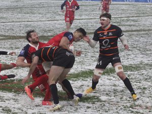 L'étoile de la semaine : Elijah Niko, l'ailier aurillacois brille sous la neige