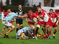 Les Biarrots de Mathieu Hirigoyen ont laissé passer une occasion de prendre de l’air en bas de classement. Photo PhotoBernard