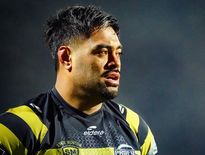 Michael Faleafa avec le Stade Montois