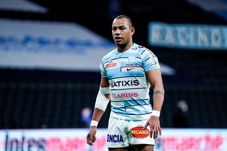Gaël Fickou sous le maillot du Racing 92